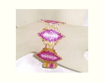 Shades Of Splendor - Bracelet Beading Pattern