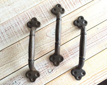 Handle, Pull, BACK in STOCK!, Door Handle, Garage Door Handle, Door Pull, Gate, Rustic, Door, Drawer, Barn