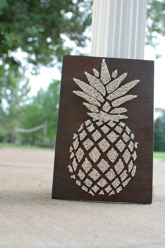 MADE TO ORDER Pineapple String Art Sign