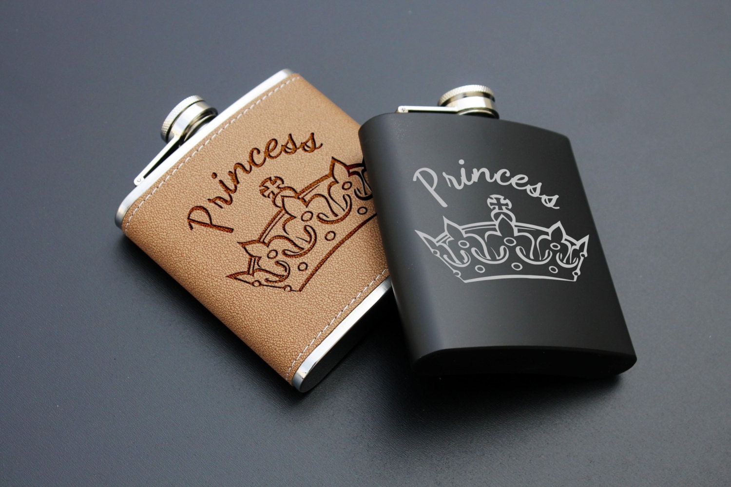 Personalized Flask Custom Flask Engraved Metal Flask