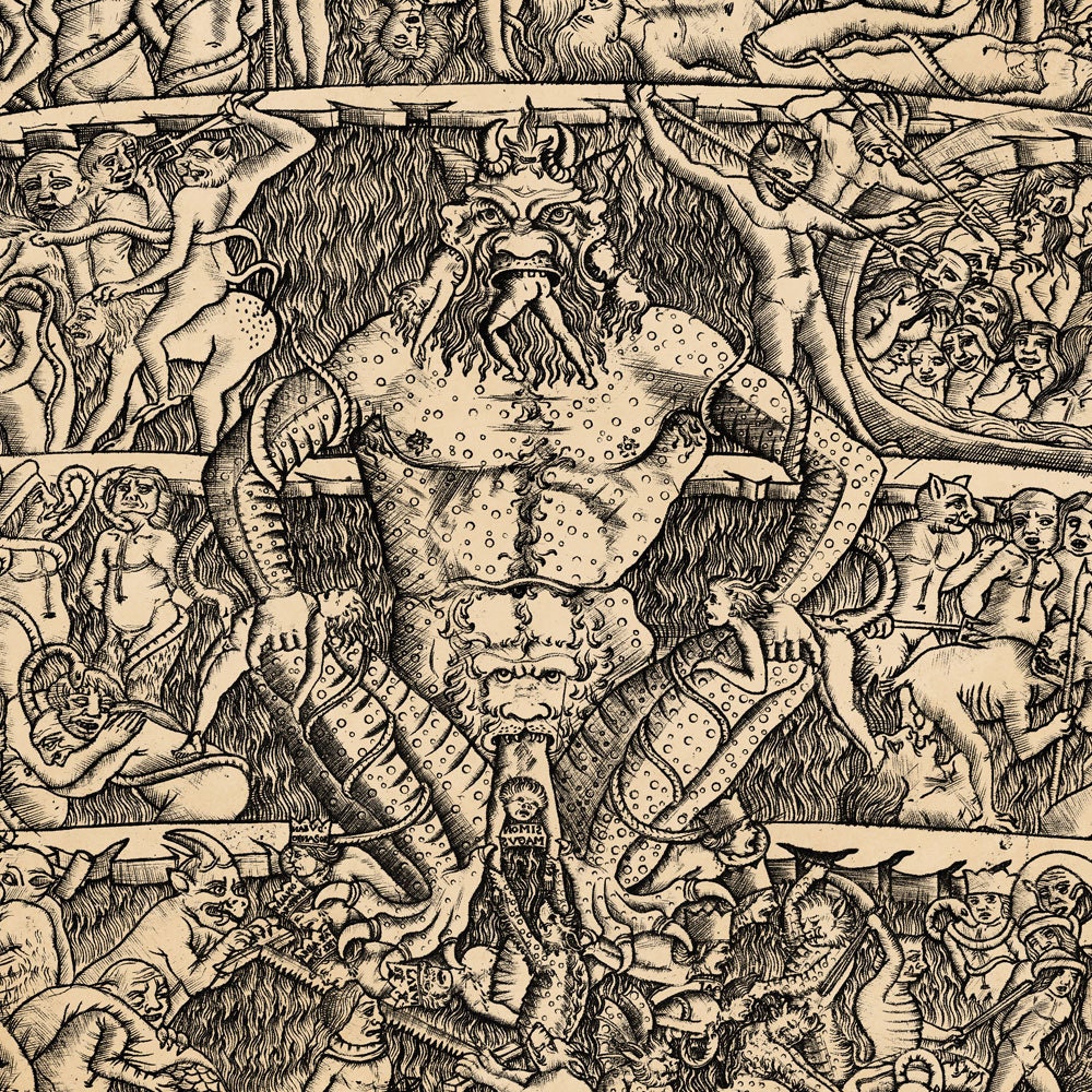 Hell Satan Lucifer Sinners Tortured Demons Dante's Inferno