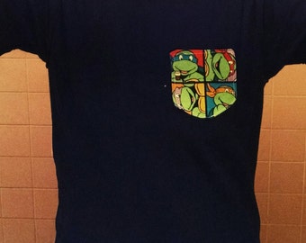 Teenage Mutant Ninja Turtle Pocket Shirt