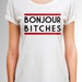 bonjour hi t shirt