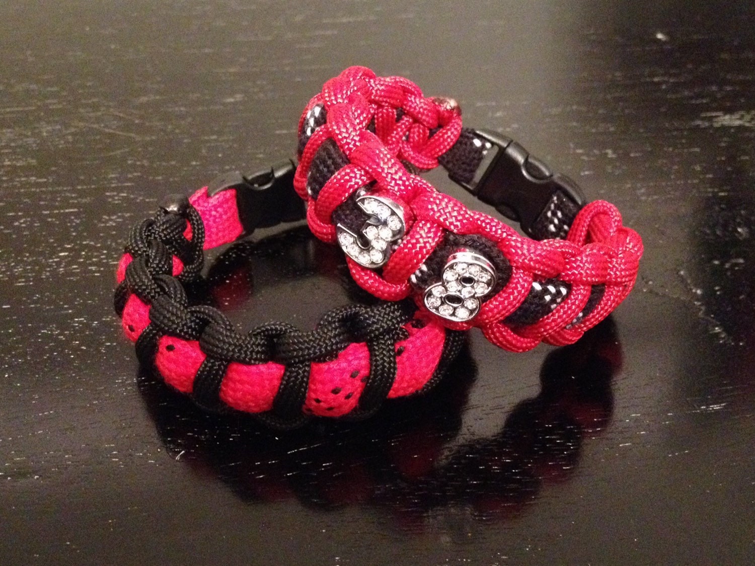 Hockey Skate Lace / Paracord Bracelet