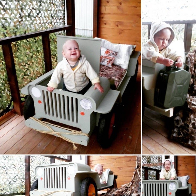 Jeep bed plans toddler size by on Etsy