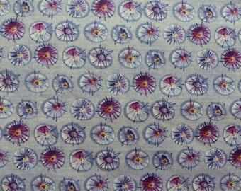 1 Fat Quarter Kathy Davis Free Spirit Wildflower Wisteria Fabric