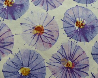 1 Fat Quarter Kathy Davis Free Spirit Wildflower Wisteria Fabric