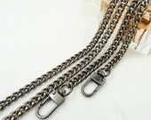 black chain purse strap