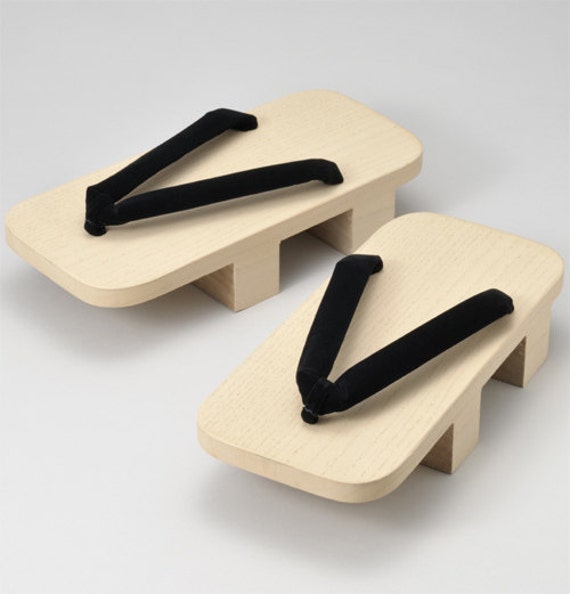 Items similar to GETA-traditional Japanese wooden sandals-wooden ...