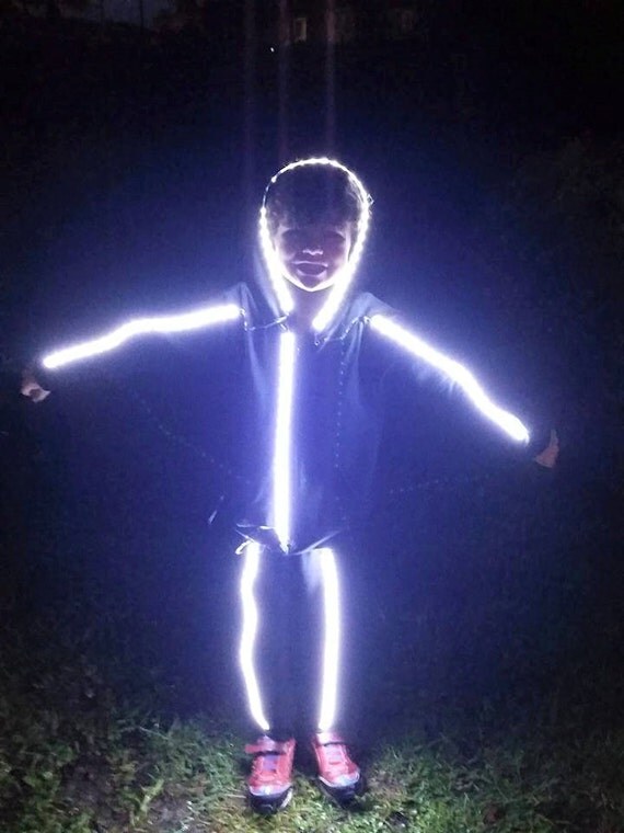 LED Halloween costume by AlterEgoLEDs on Etsy