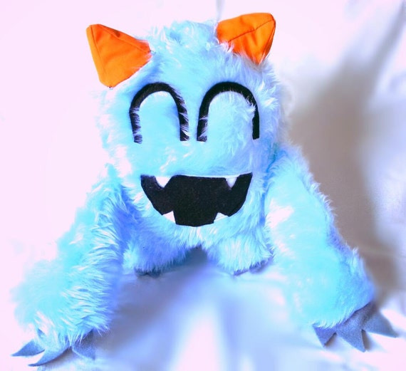 cuddly monster toy