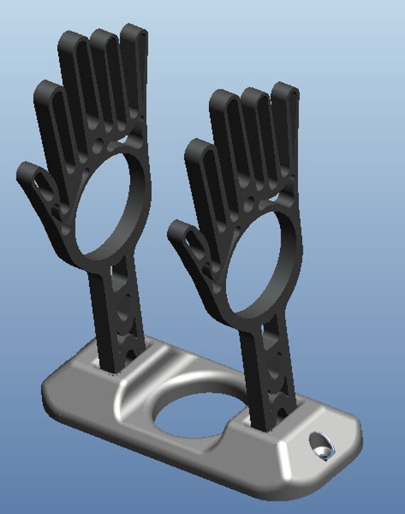 Waterski Glove Drying Rack 3D Printed by 3dPrintingAndDesign