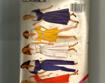 Butterick Misses' Dress, Culotte Dress and Jumpsuit Pattern 5369