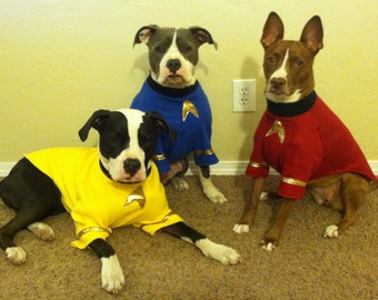 Star Trek Dog Costumes XS to XL