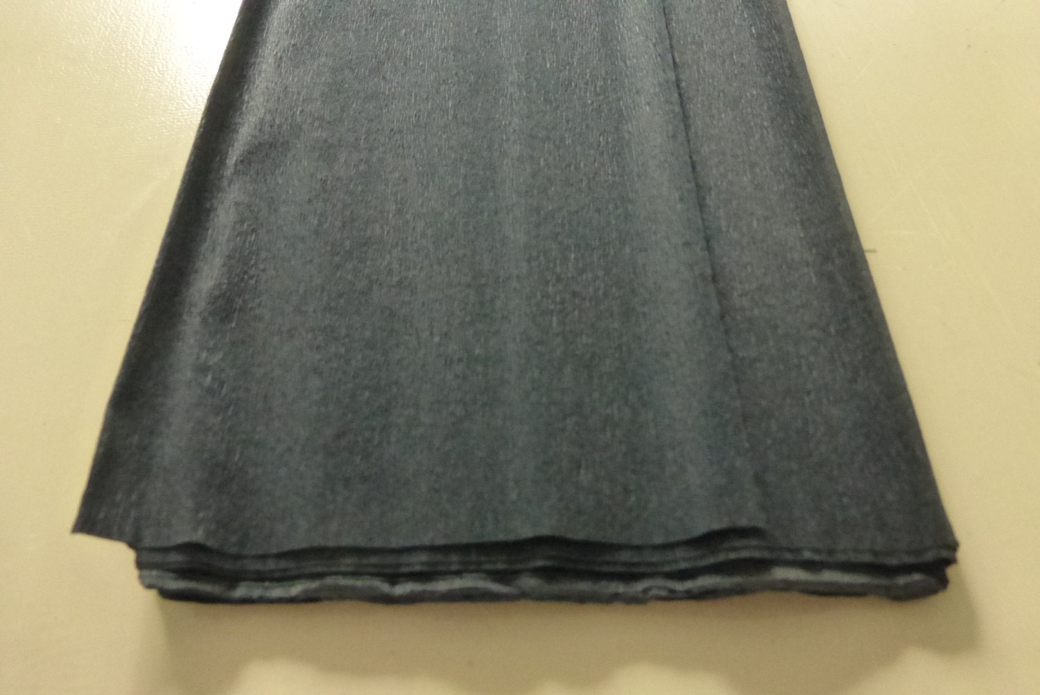 Vintage Dennison Black Crepe Paper Color NOS