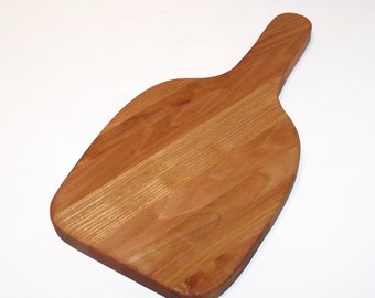 Wine Bottle Cheese Cutting Board Handcrafted from Mixed Hardwoods