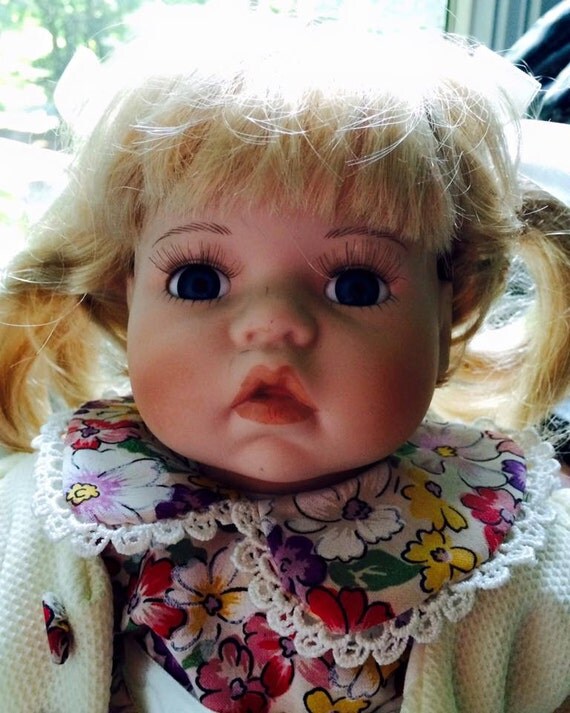 Toy Porcelain Doll Swan Collection 16 inch Limited Edition Etsy