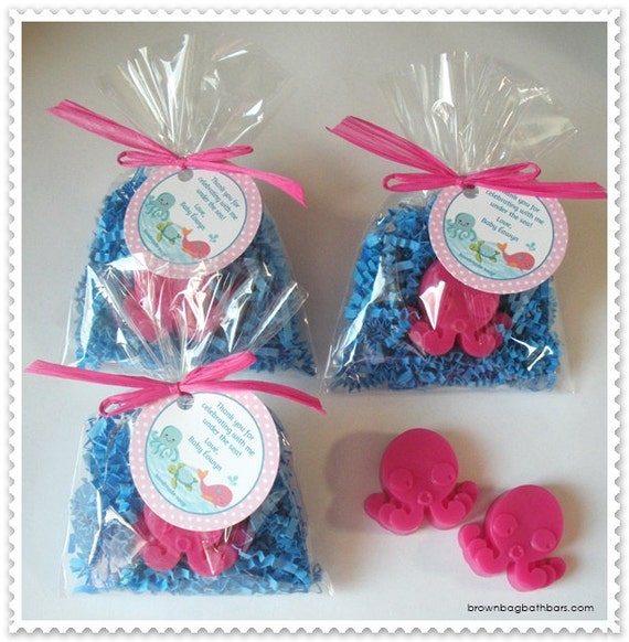 Under the Sea Baby Shower Favors Octopus Party Favors Ocean