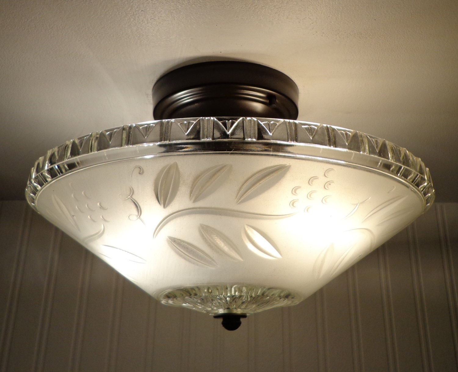 semi flush mount ceiling light for kitchen