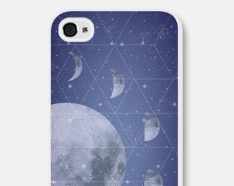 iPhone 5 Phone Cases - iPhone 5 Case - Moon Phases iPhone 6 Case - Moon iPhone 6s Case - Moon iPhone 5s Case - Moon iPhone 6 Plus Case