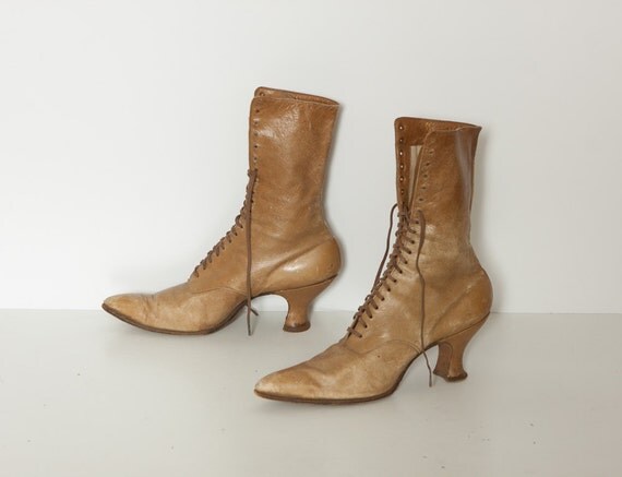 antique victorian lace up boots