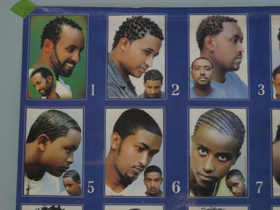 Barber Hairstyle Poster - Kecemasan 1