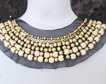 Cute embroidered and beaded applique