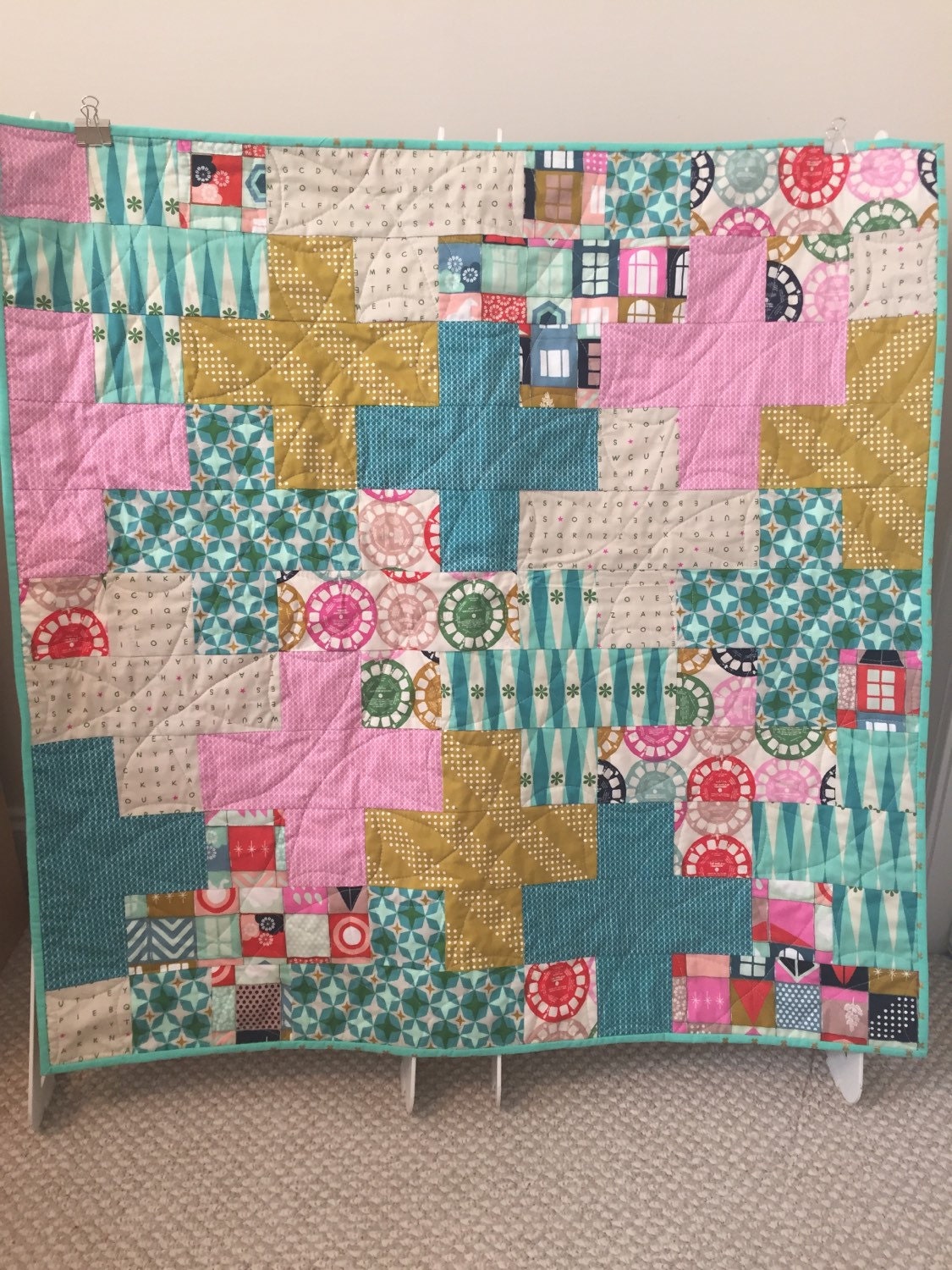 Cotton and Steel plus quilt