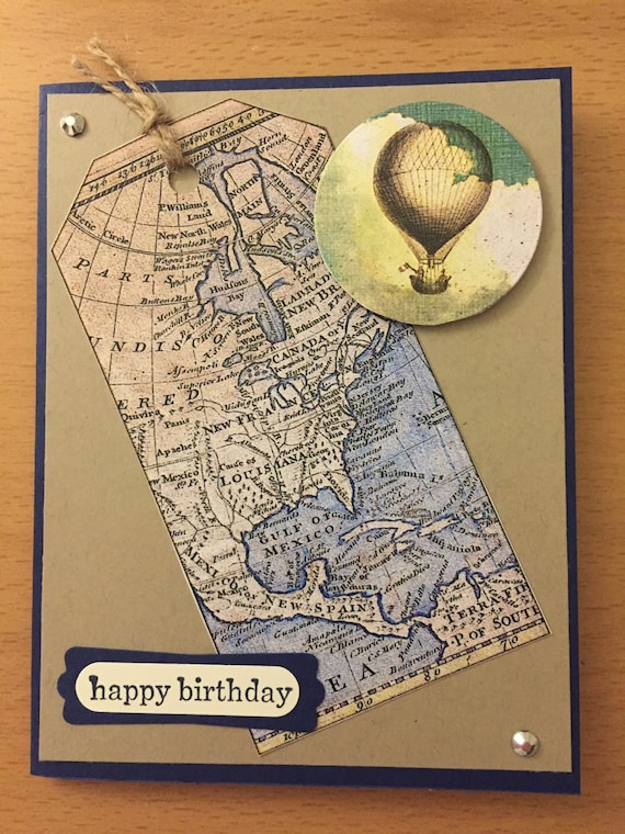 birthday card travel