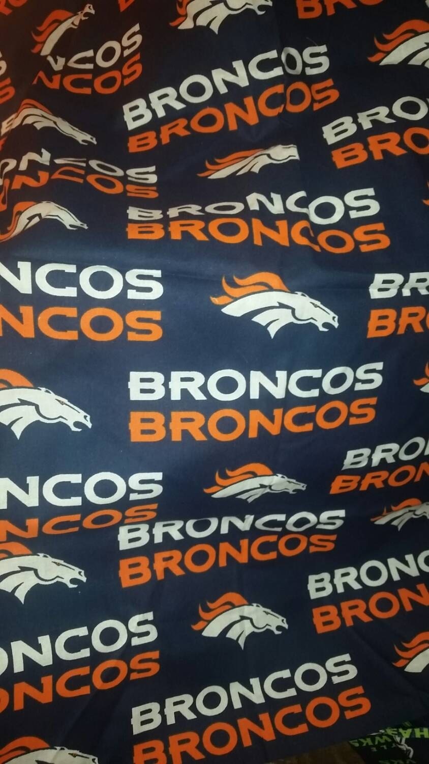 Denver Broncos fabric