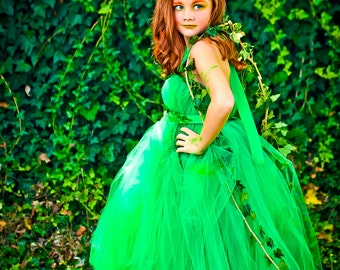 Poison Ivy Tutu Dress | Poison Ivy Costume | Poision Ivy Halloween Costume | Poison Ivy Tutu Costume