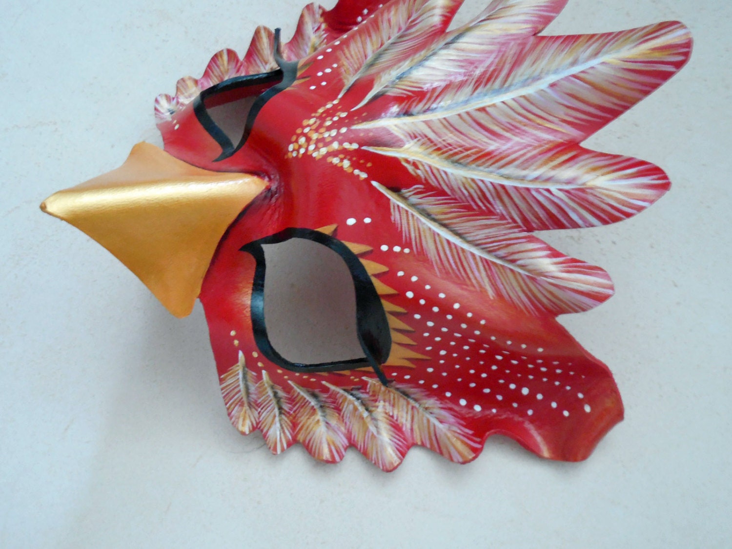 Phoenix Bird Mask Masquerade Mask Firebird Mask Costume