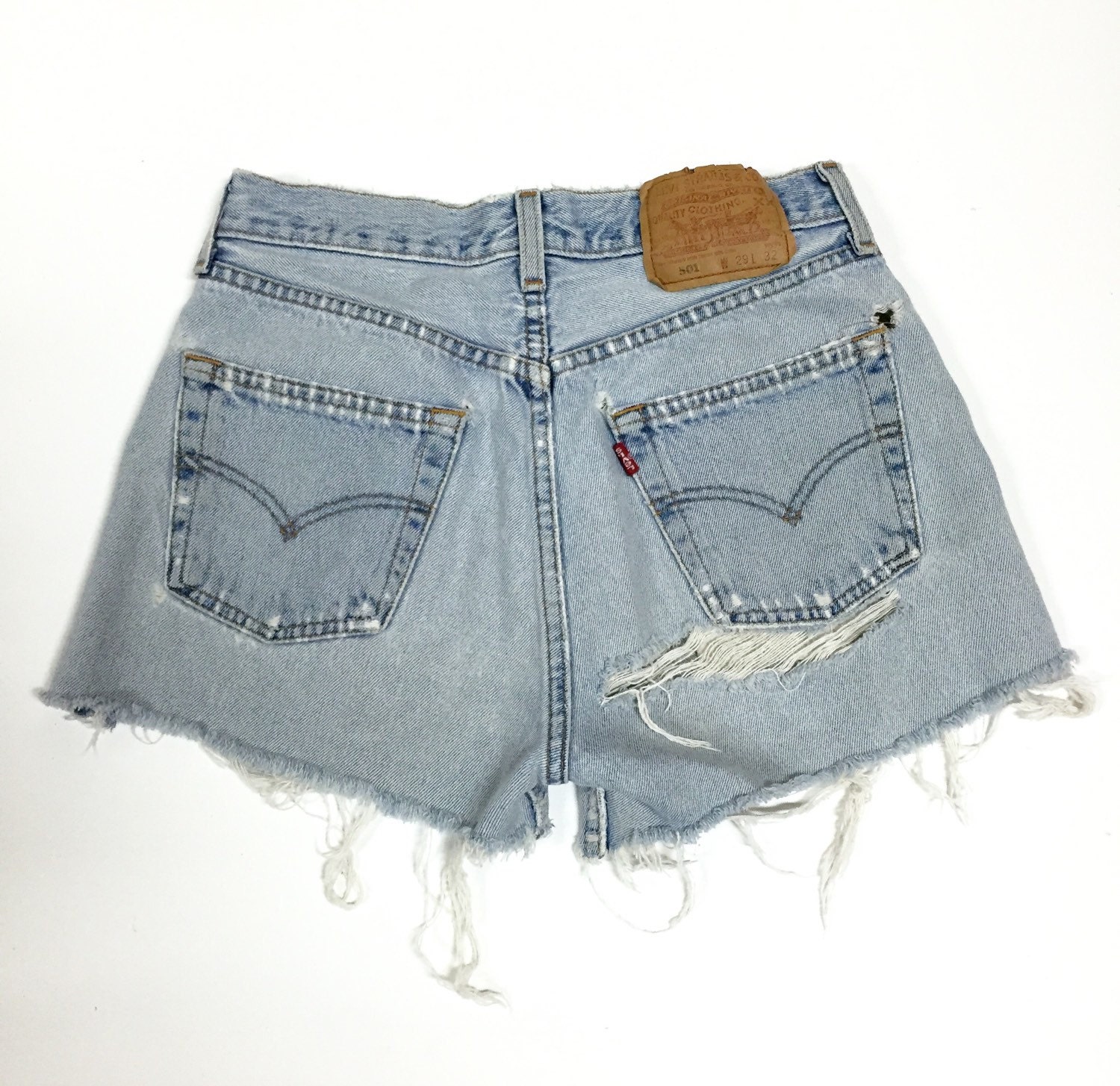 levis long shorts 501