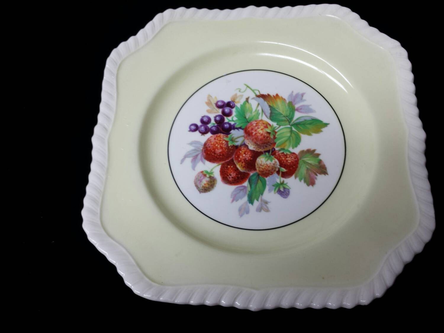 Old English Johnson Bros.Made in England Small Cake Plate with
