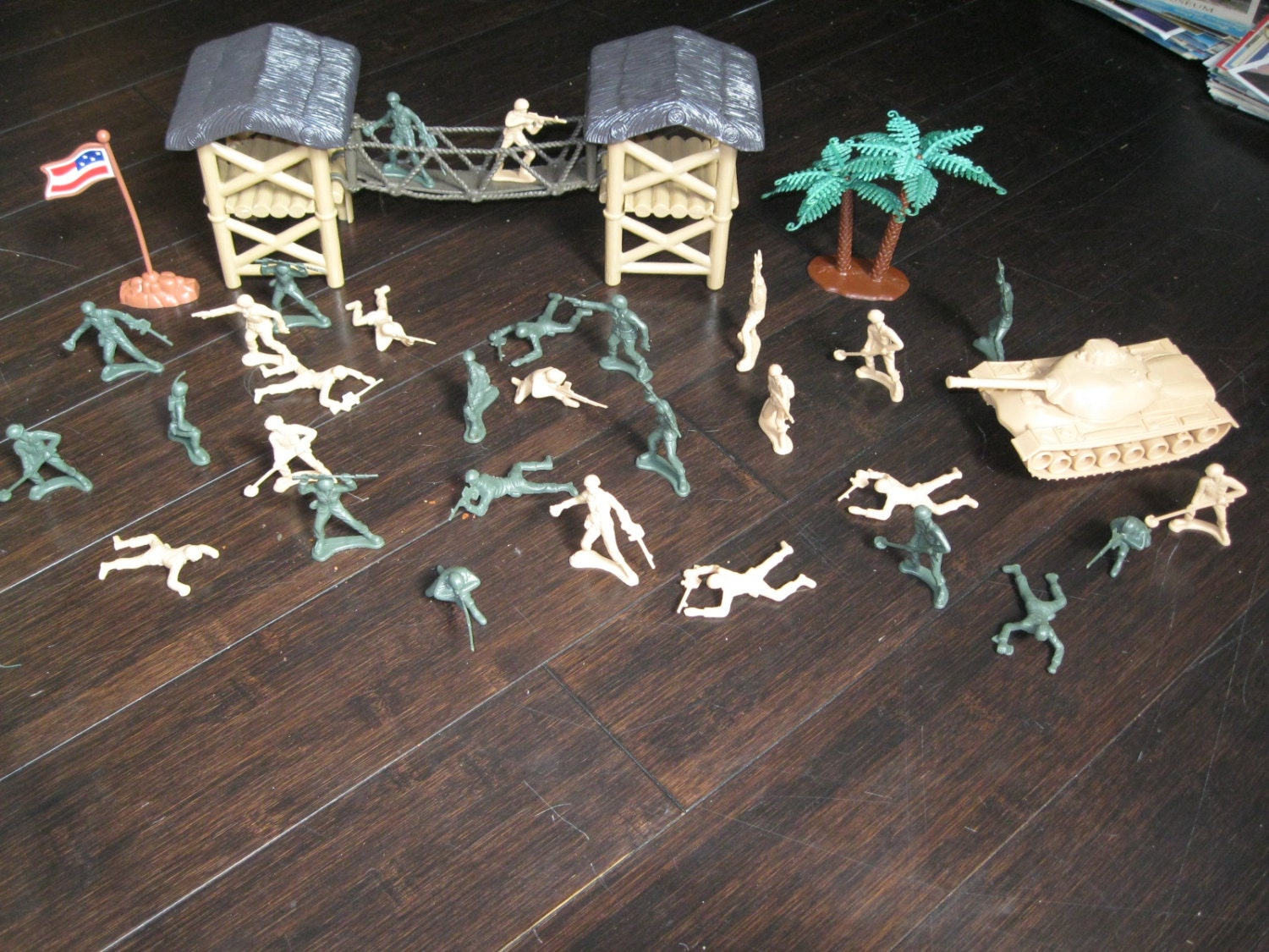 vintage army men