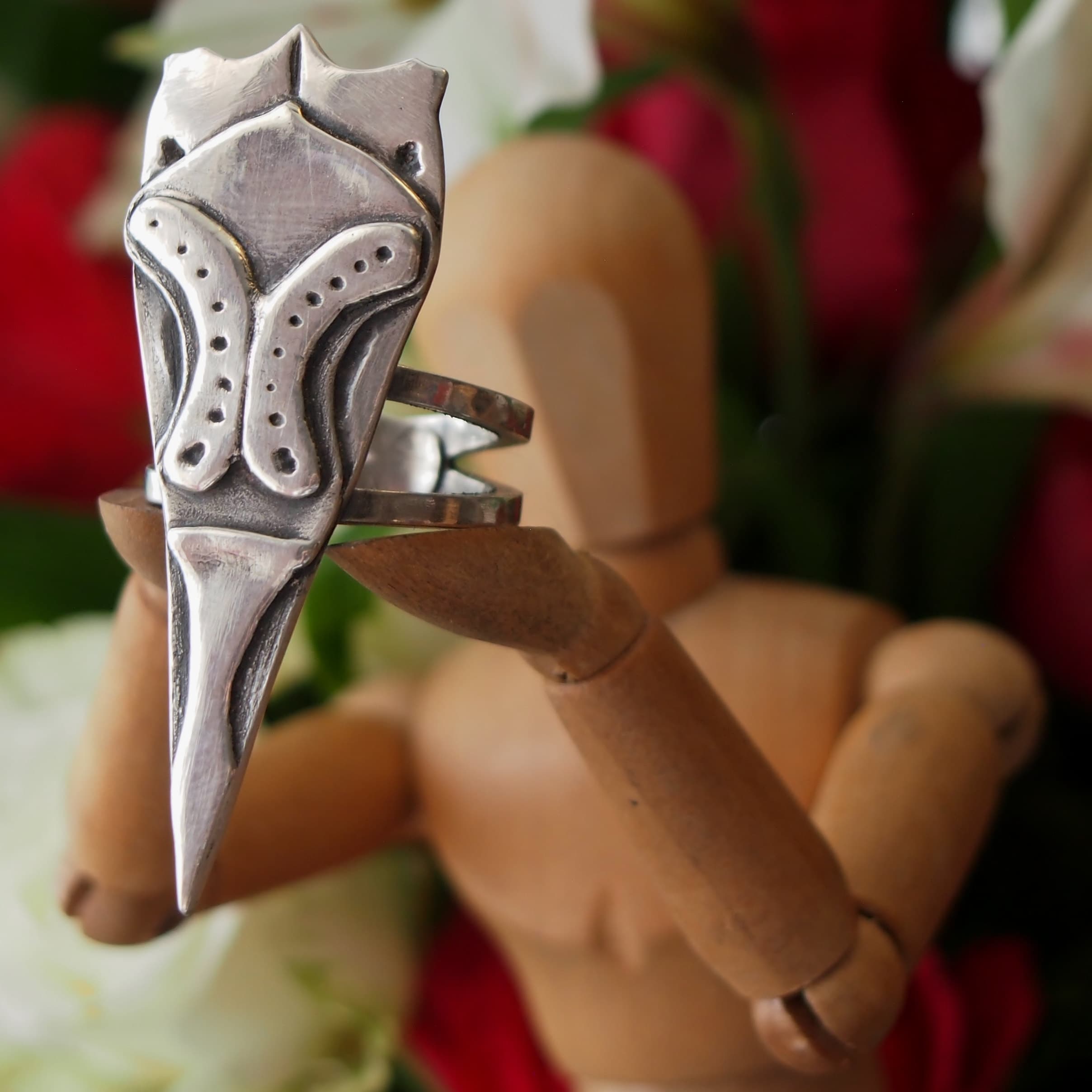 Quirky unique and individual silver & gold by OberonJewellery