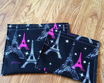 Reusable Sandwich and Snack Bag Combo-Paris