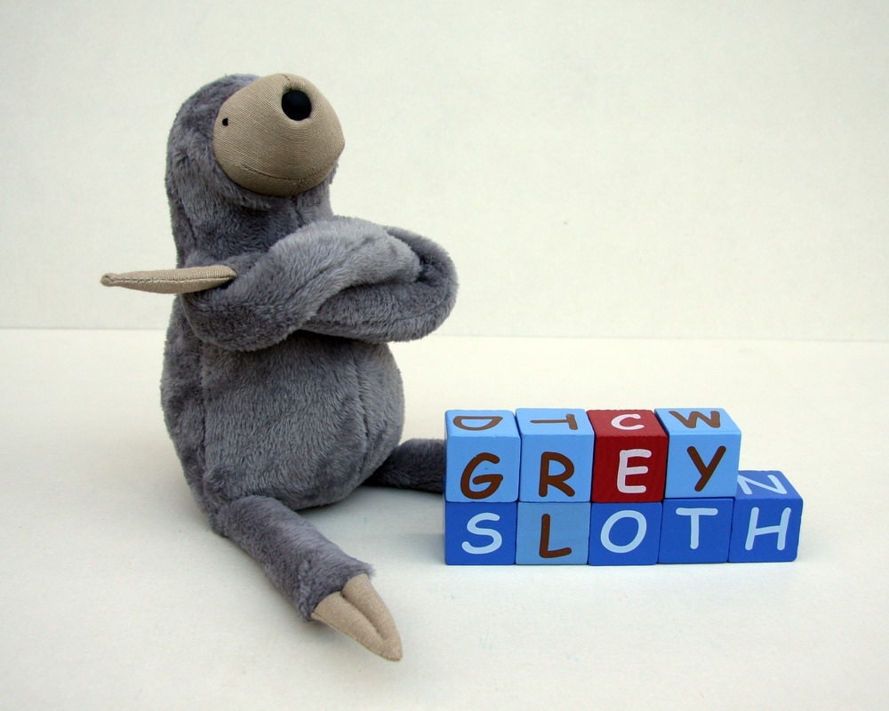 sloth stuffies