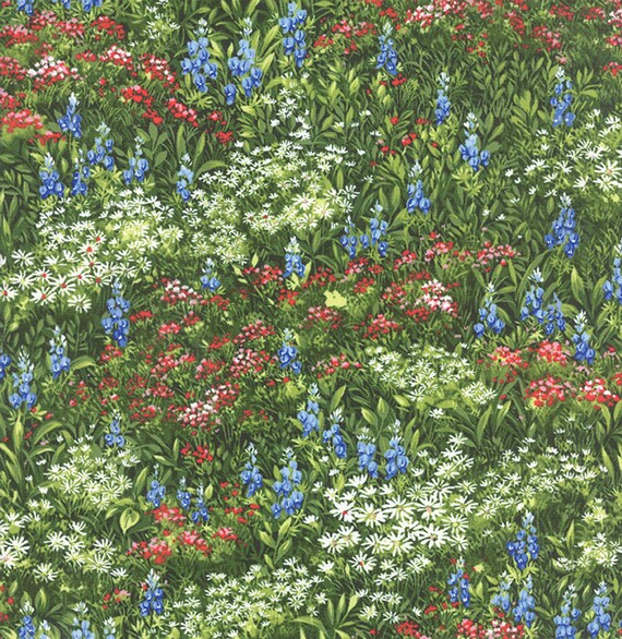 Texas Wildflowers VII Moda fabric by the half yard 3297111