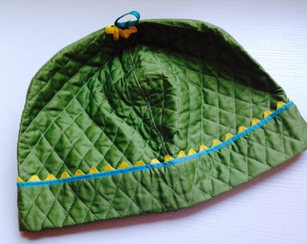 Vintage Green Quilted Toaster Cover