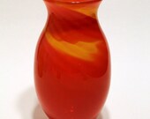 Hand Blown-Ombre Swilr-Glass Vase Hand Blown-Ombre Swilr-Glass Vase