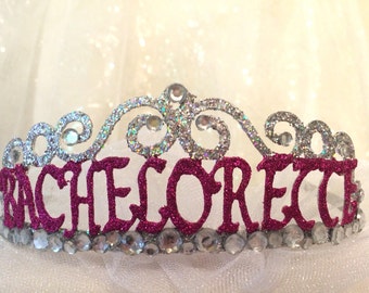 Bachelorette Tiara with Veil