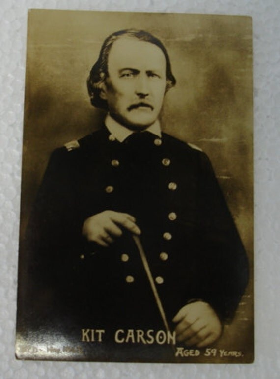 Kit Carson Photo Died May 1865 Age 54 Old Photos Cowboy