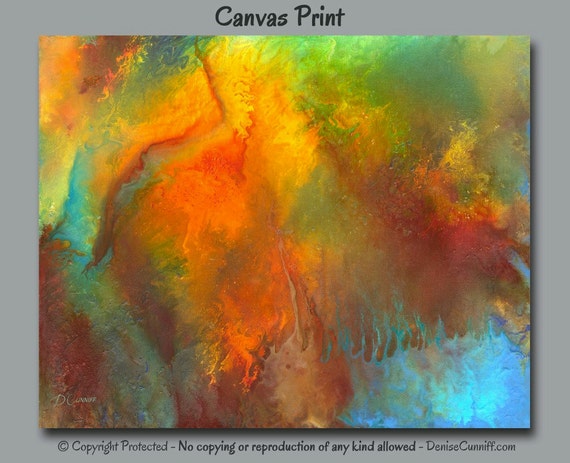 Wall art large Abstract painting Canvas art print Home
