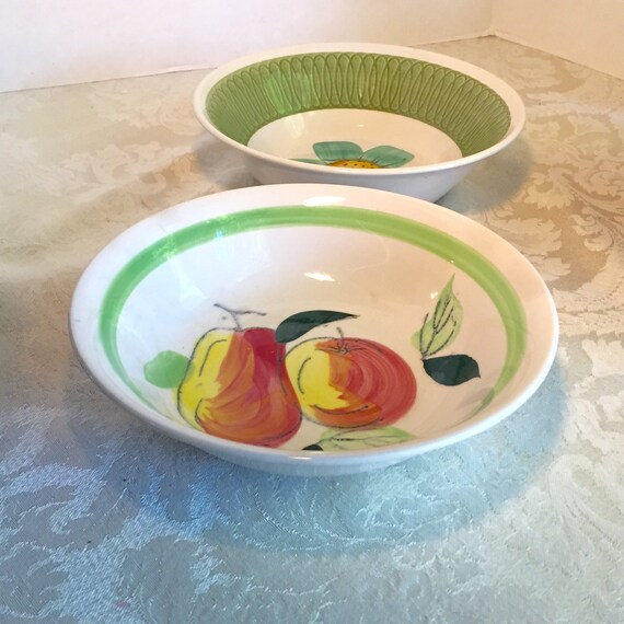Vintage Mismatched Soup or Cereal Bowls Made in Japan