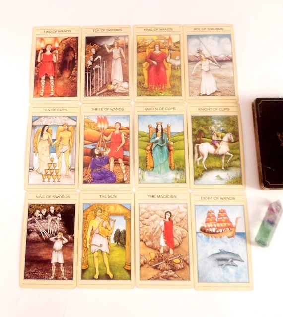 Reading your future in the cards book