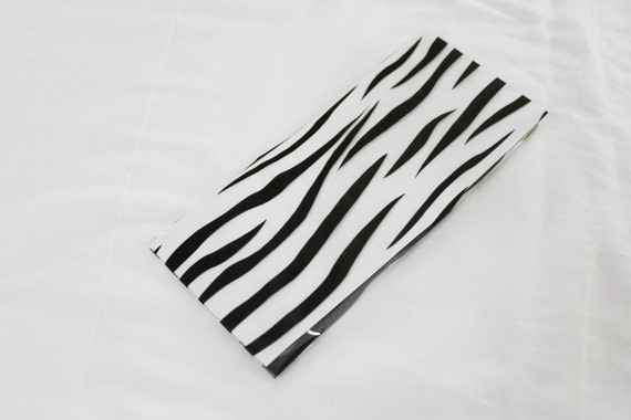 25 Zebra Cellophane Bag for Party Favors, Gift Bag or Packaging - 3-1/2x7-1/4