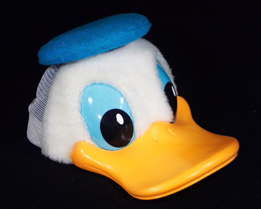 silver donald duck plush