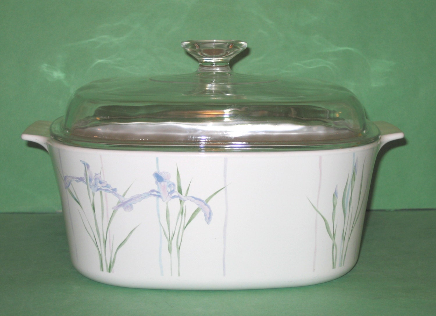 Corning Ware Shadow Iris 5 Lt Casserole Dutch by GrandmomsKitchen