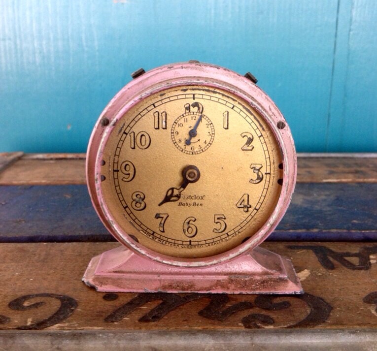 Vintage Westclox Baby Ben Clock